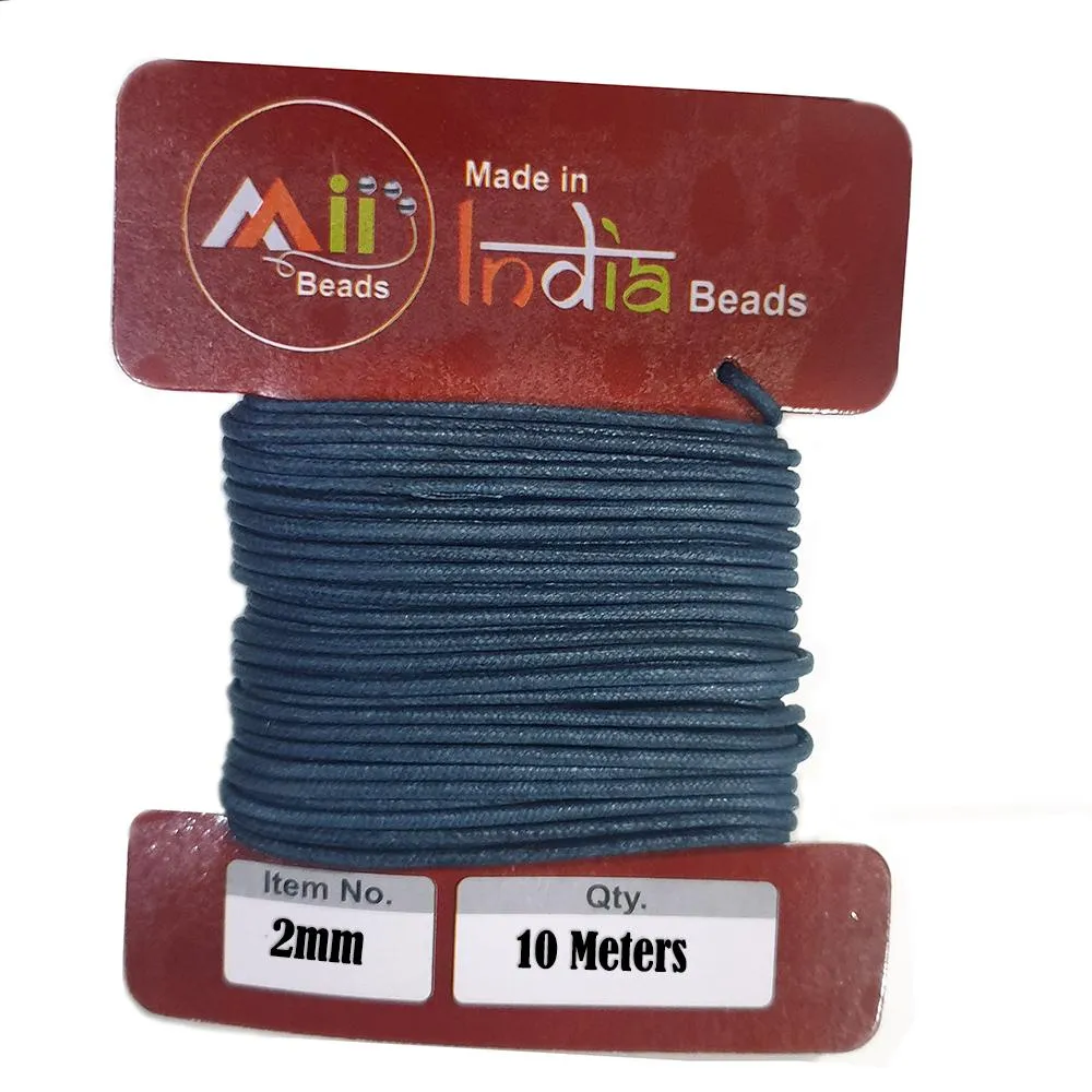 10 Meters Cotton Cords for jewelry Making 2mm