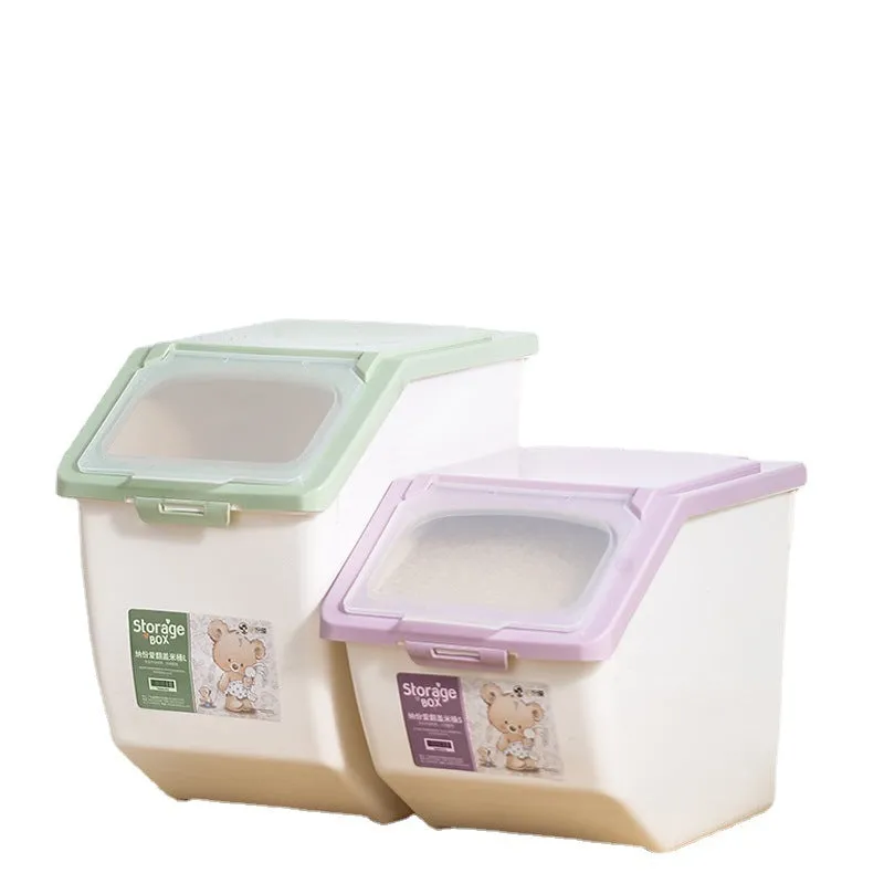 10L Plastic Sealed Storage Box with Anti-theft, Moistureproof and Anti-insect Function