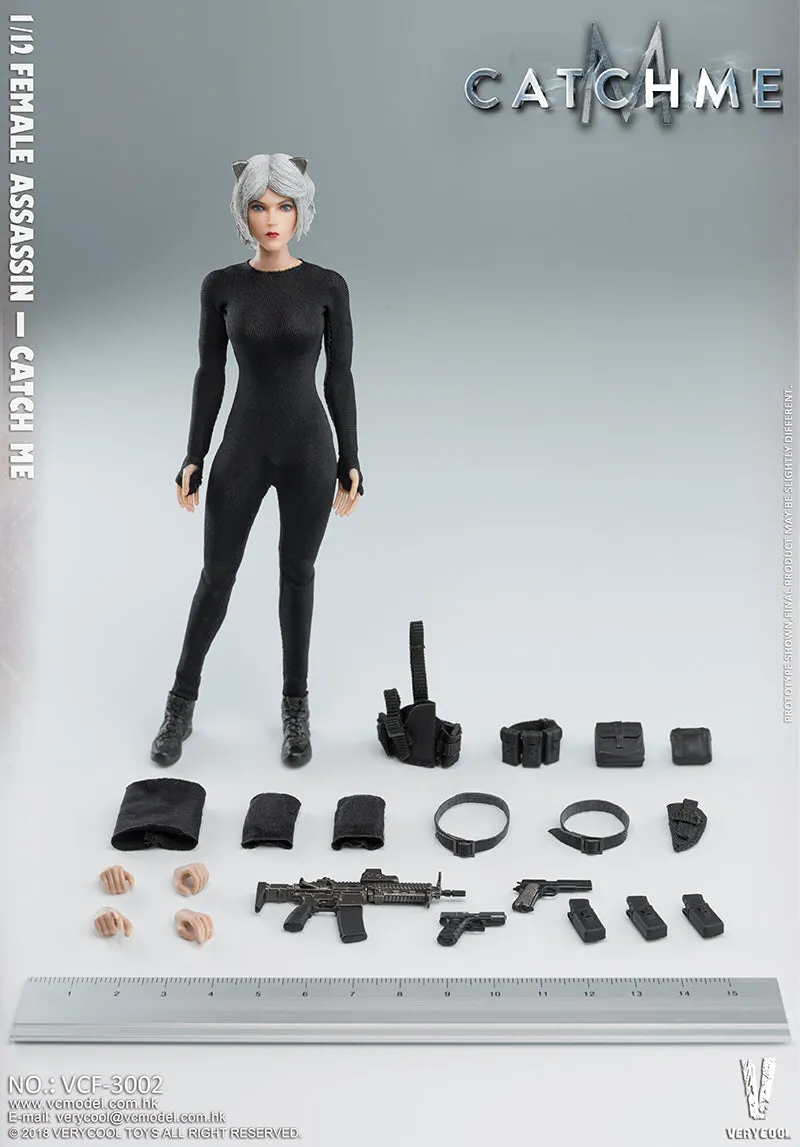 1/12 scale - Catch Me Female Assassin - MINT IN BOX