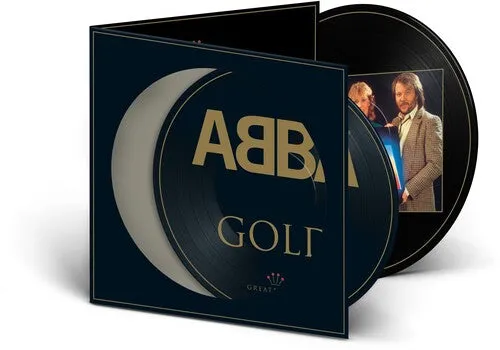 ABBA - Gold / Greatest Hits 2LP (180g, Picture Disc, Gatefold Jacket, Die-Cut Cover)