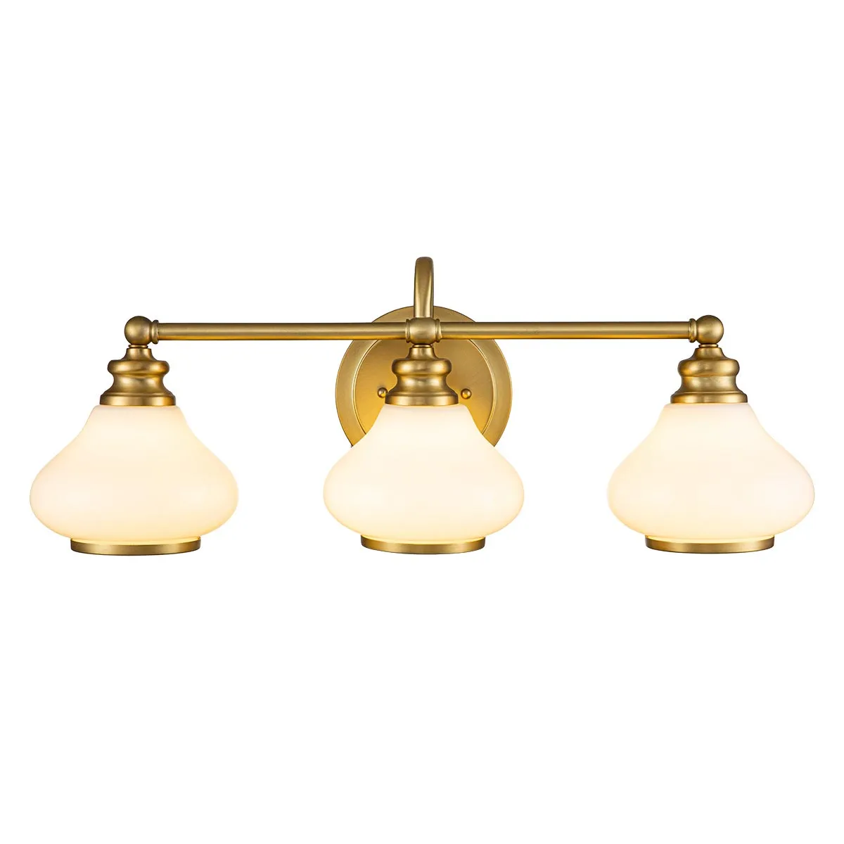 Ainsley 2/3 Light Wall Light Polished Chrome/Brushed Brass Finish IP44