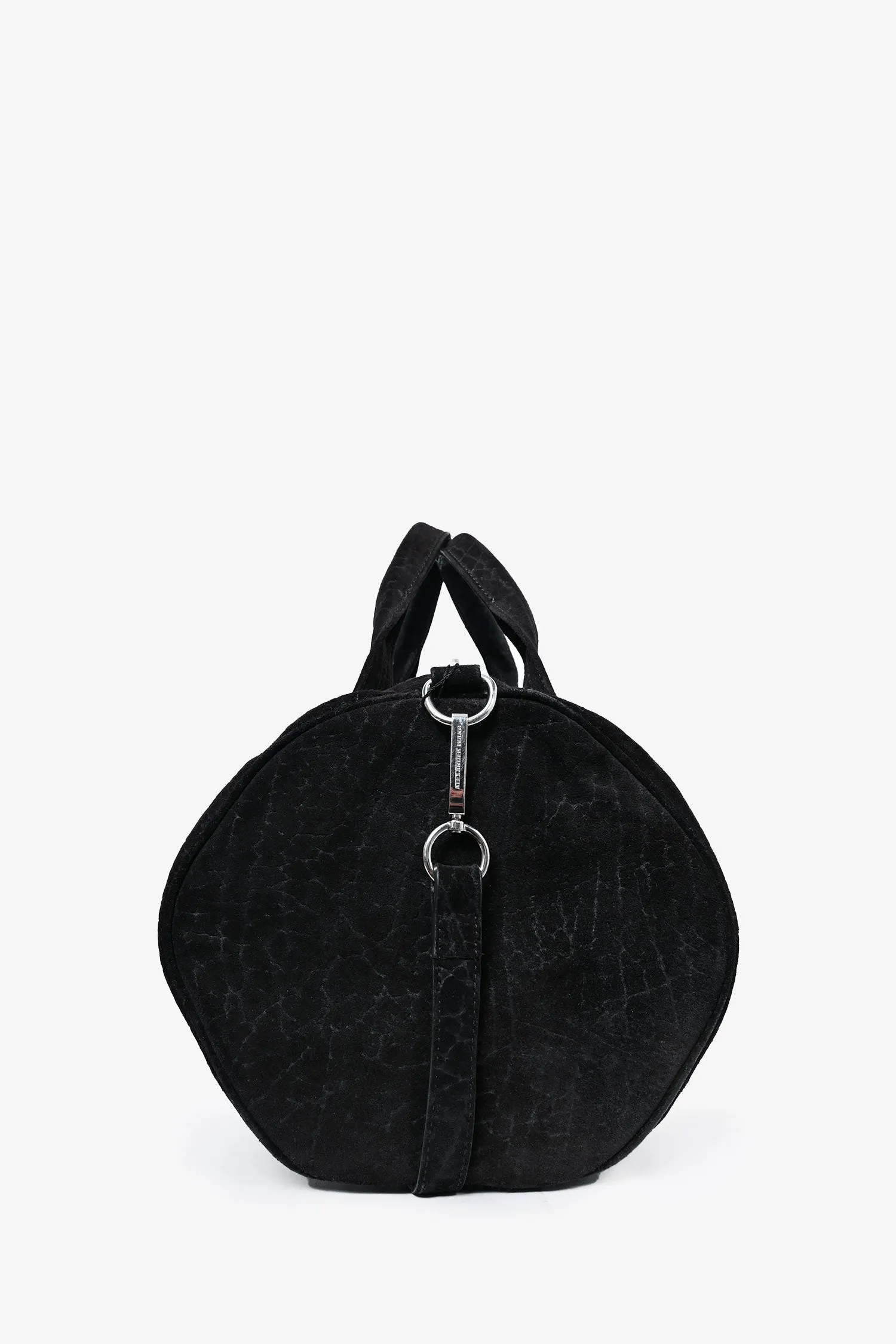 Alexander Wang Black Washed Rocco Duffel Bag with Strap