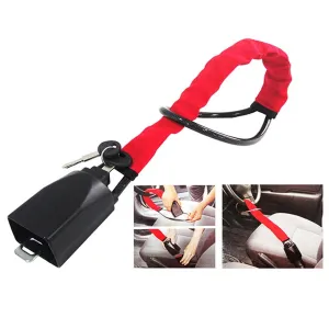 Anti theft Car Steering Wheel Lock To Safety Belt