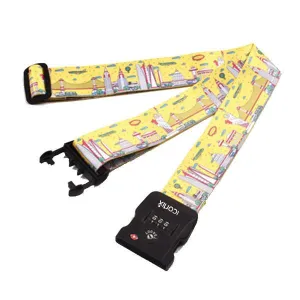 Anti-Theft Luggage Safety Belt with Double Lock