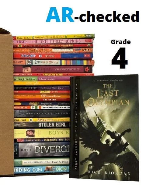 AR-Checked Chapter Books by Grade