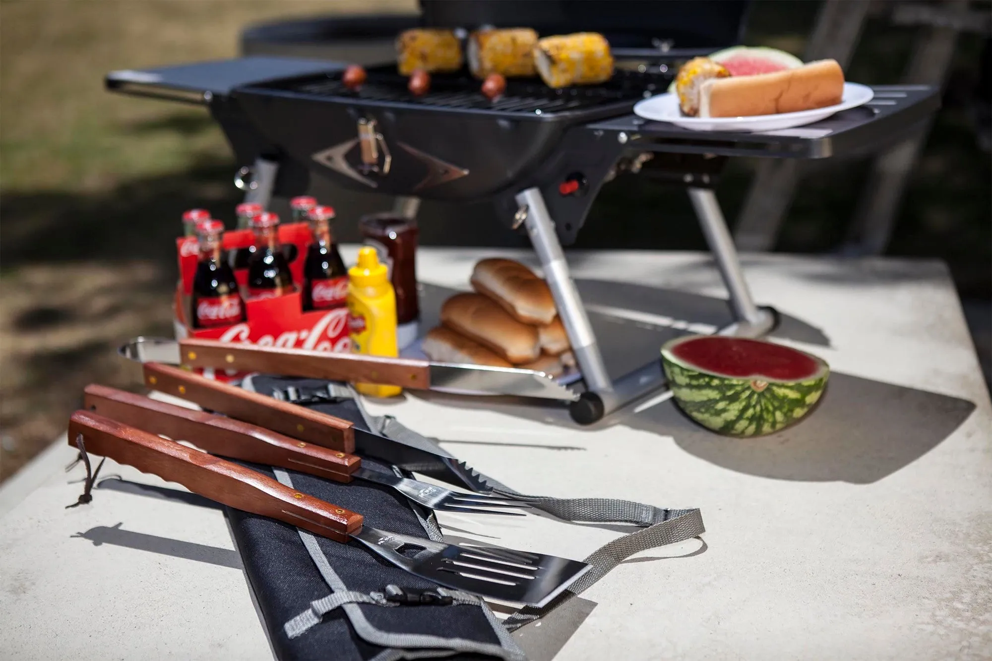 Arizona Wildcats - 3-Piece BBQ Tote & Grill Set