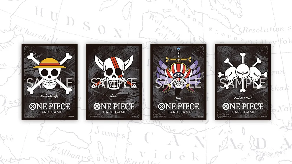 BANDAI ONE PIECE CARD GAME - Official Limited Card Sleeve Premium Matte - Shanks