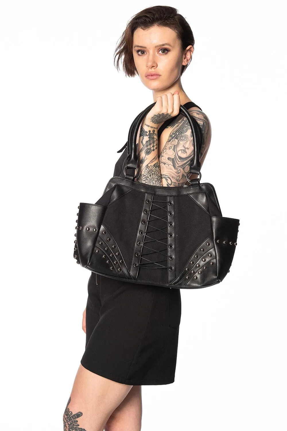 Banned Apparel - Annabell Lee Studded Bag