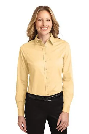 Bellissimo - Port Authority® Ladies Long Sleeve Embroidered Easy Care Shirt (L608)