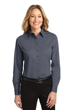 Bellissimo - Port Authority® Ladies Long Sleeve Embroidered Easy Care Shirt (L608)