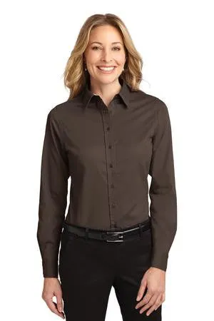 Bellissimo - Port Authority® Ladies Long Sleeve Embroidered Easy Care Shirt (L608)