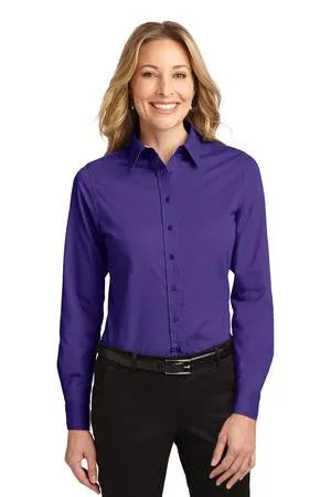 Bellissimo - Port Authority® Ladies Long Sleeve Embroidered Easy Care Shirt (L608)