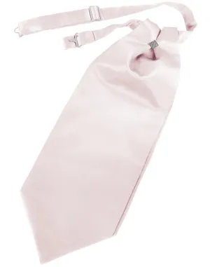 Blush Solid Satin Kids Cravat