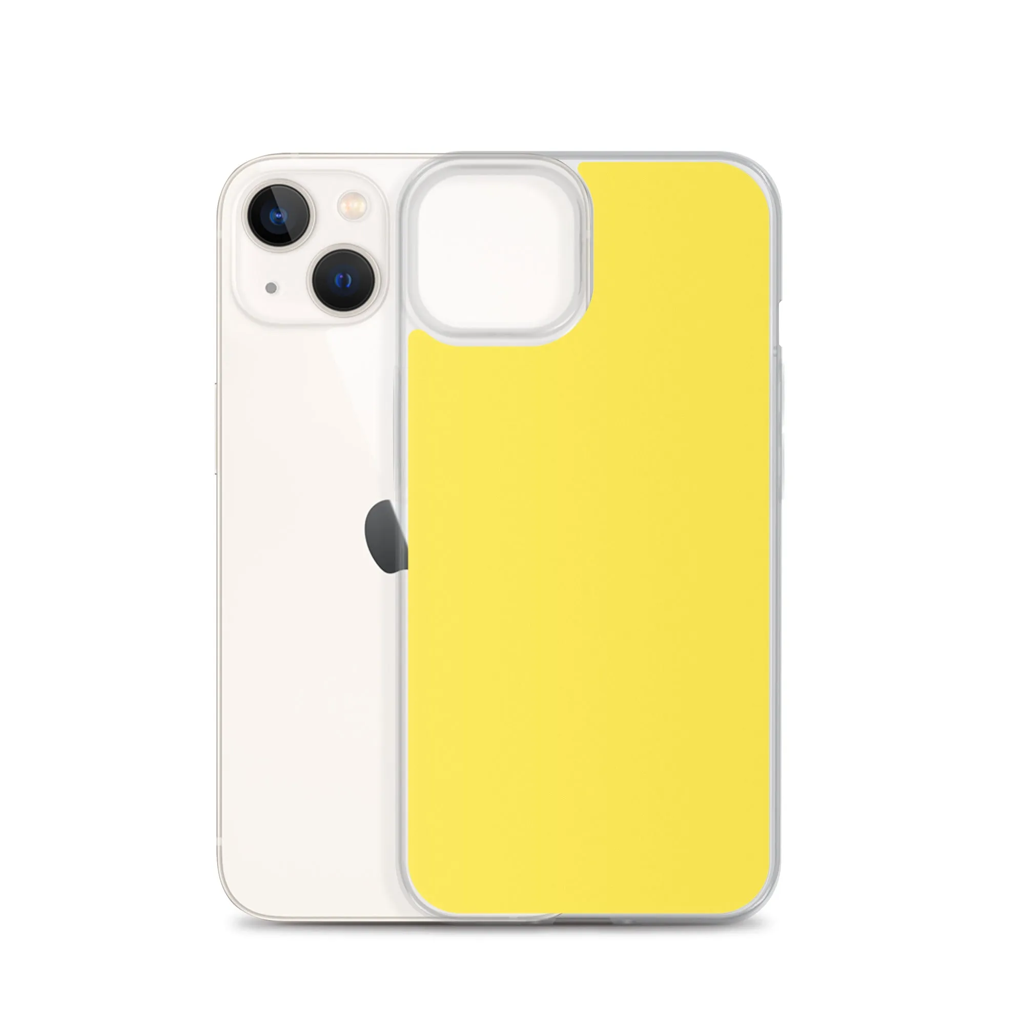 Bright Yellow iPhone Case