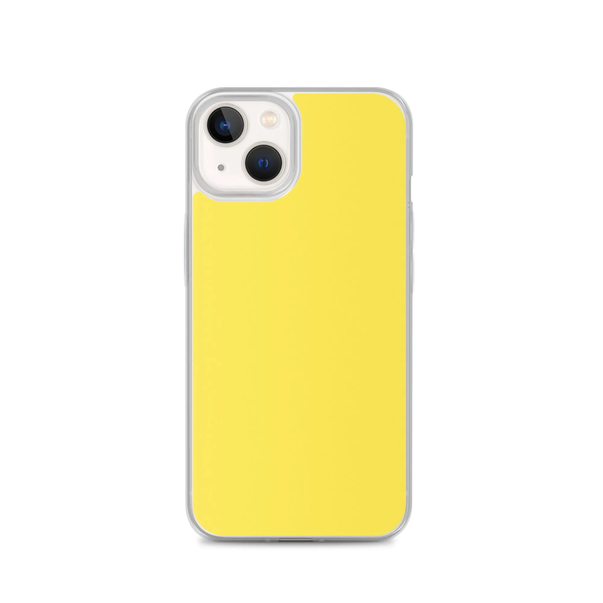 Bright Yellow iPhone Case