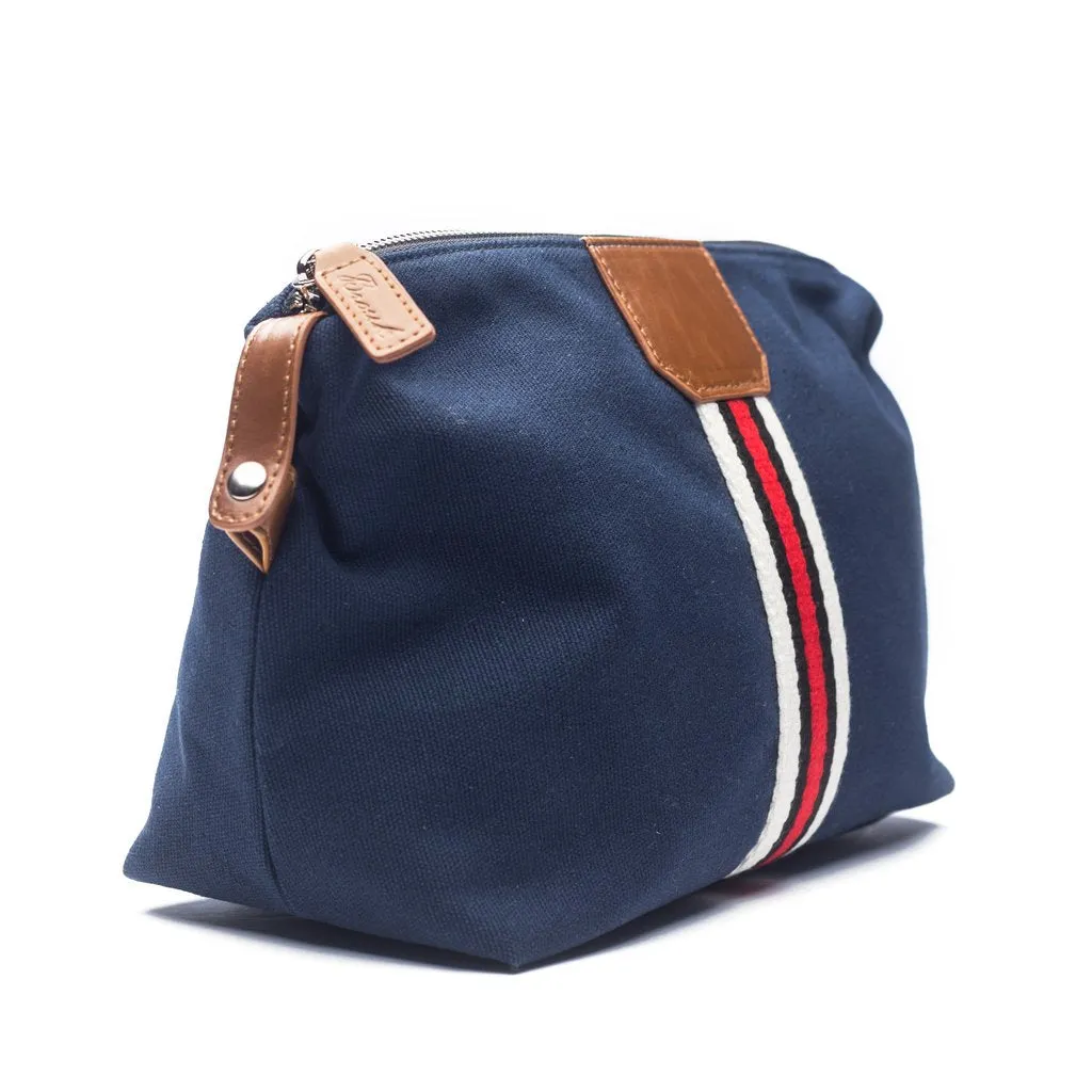 Brouk & Co Original Canvas Stripe Tioletry Bag