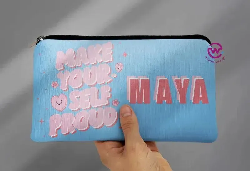 Canvas - Pencil Case -inspirational quotes