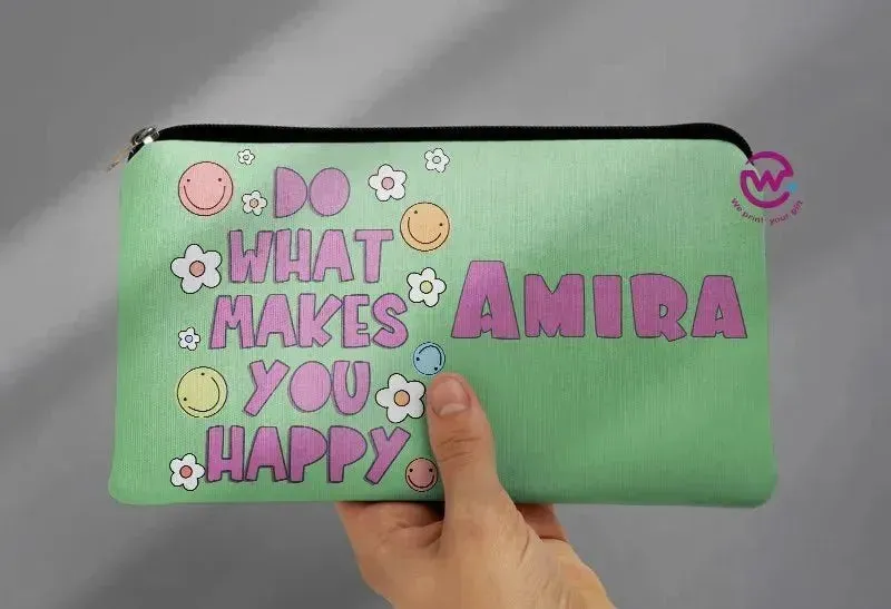 Canvas - Pencil Case -inspirational quotes