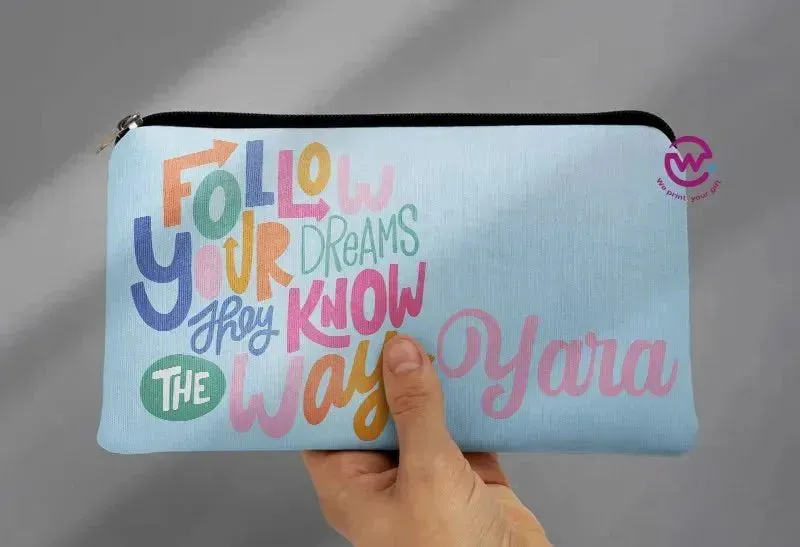 Canvas - Pencil Case -inspirational quotes