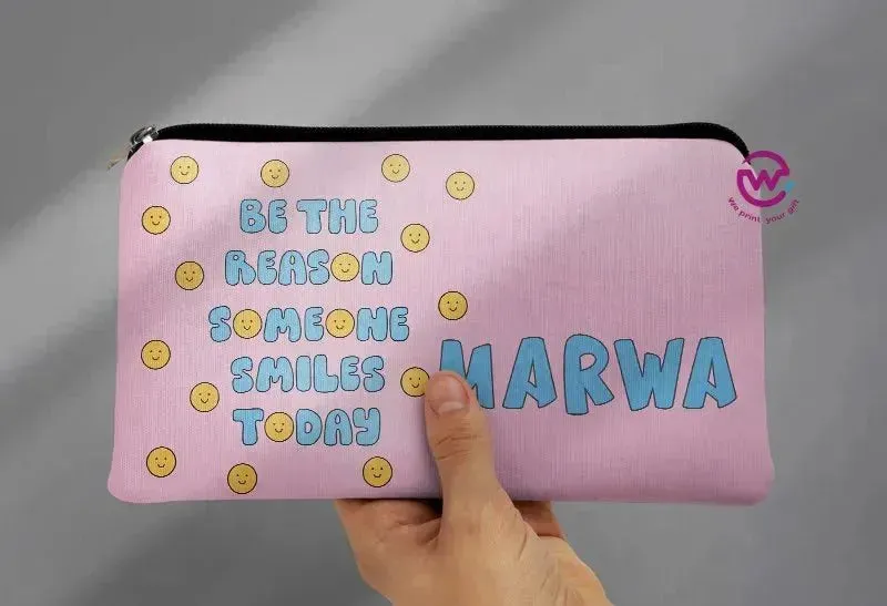 Canvas - Pencil Case -inspirational quotes