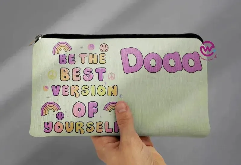 Canvas - Pencil Case -inspirational quotes