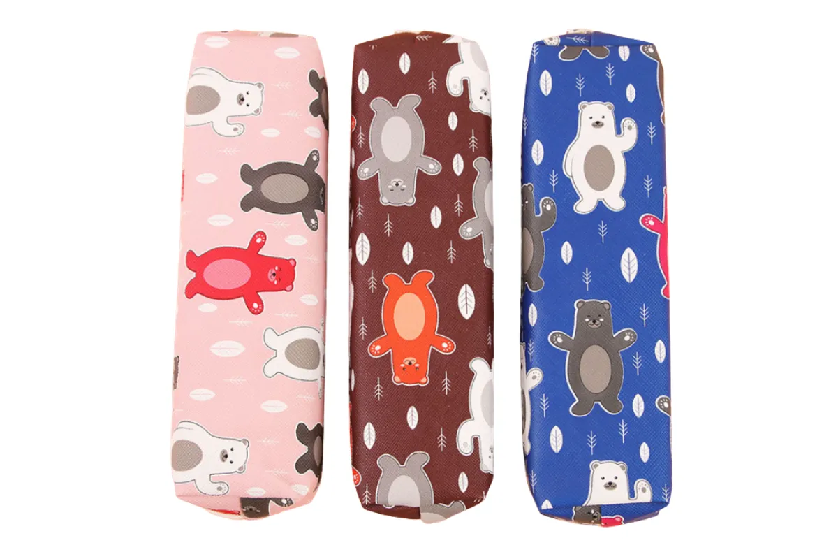 Cartoon Bear Design Pencil Case