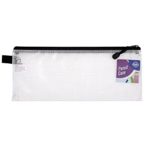 Clear Mesh Pencil Case - 34cm x 13.5cm