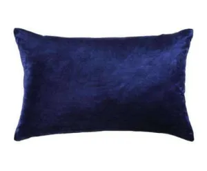 Coco Velvet Purple Oblong Cushion