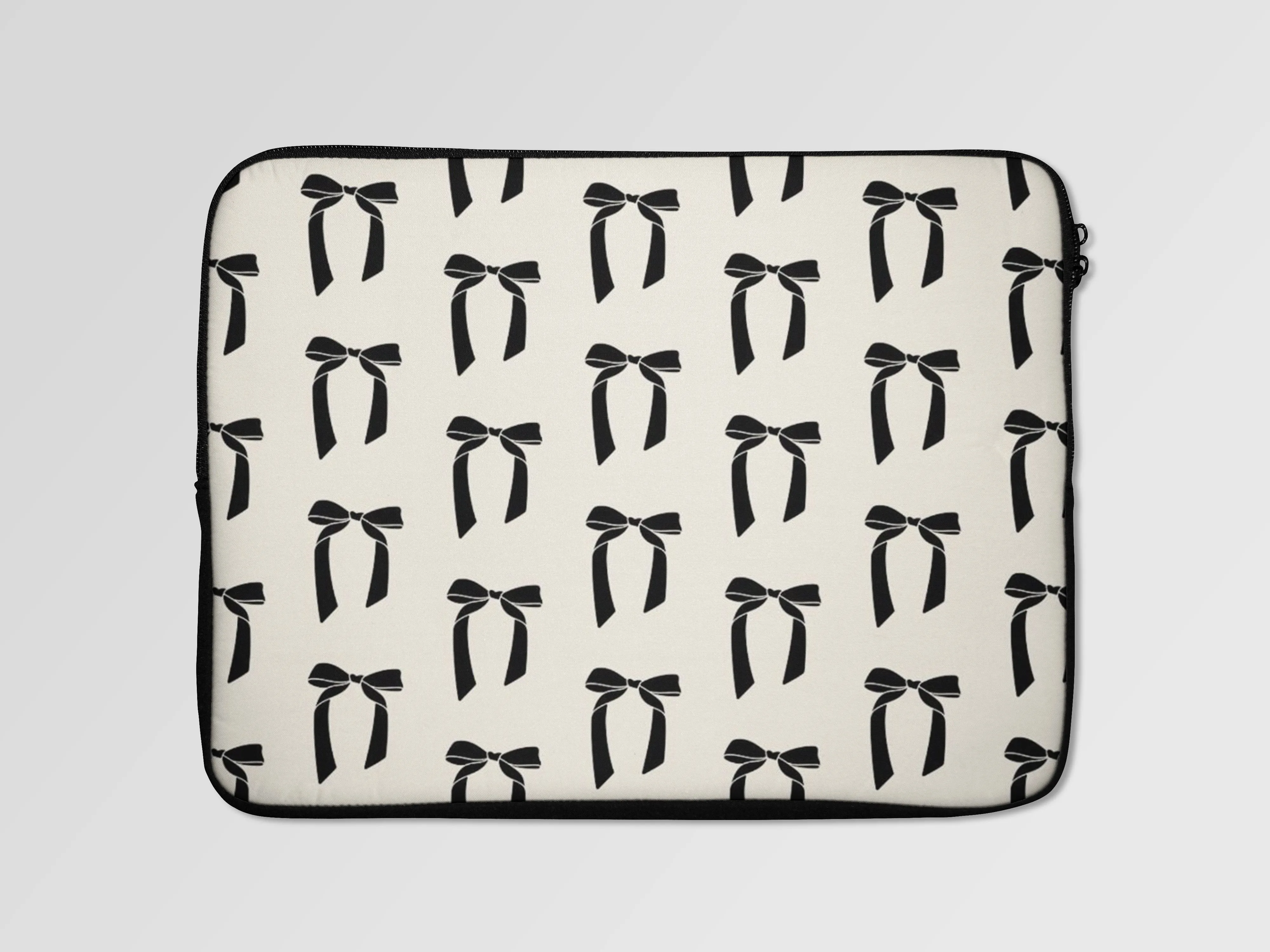 Coquette Bow Abstract Laptop Sleeve Bag