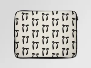 Coquette Bow Abstract Laptop Sleeve Bag