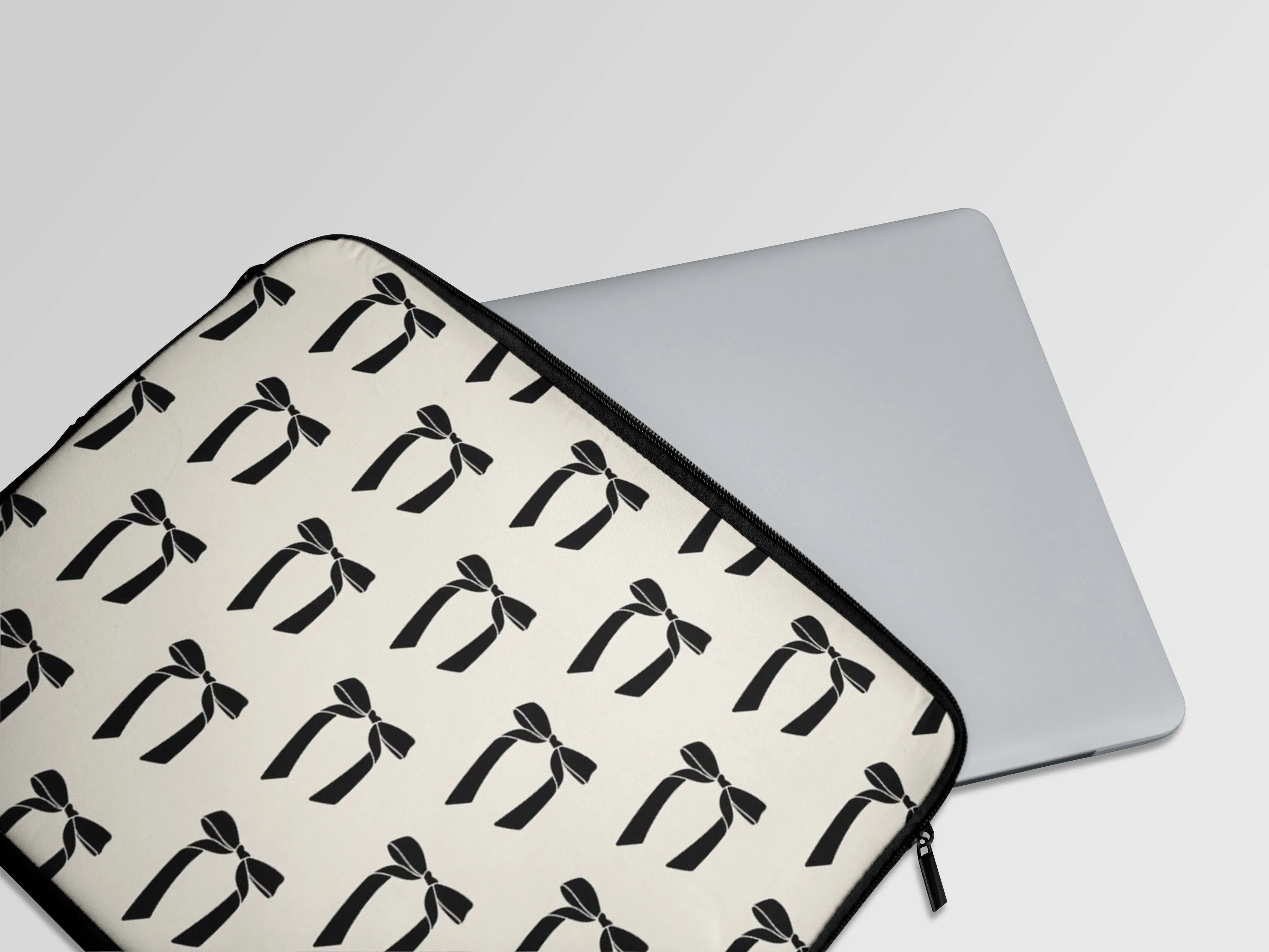 Coquette Bow Abstract Laptop Sleeve Bag