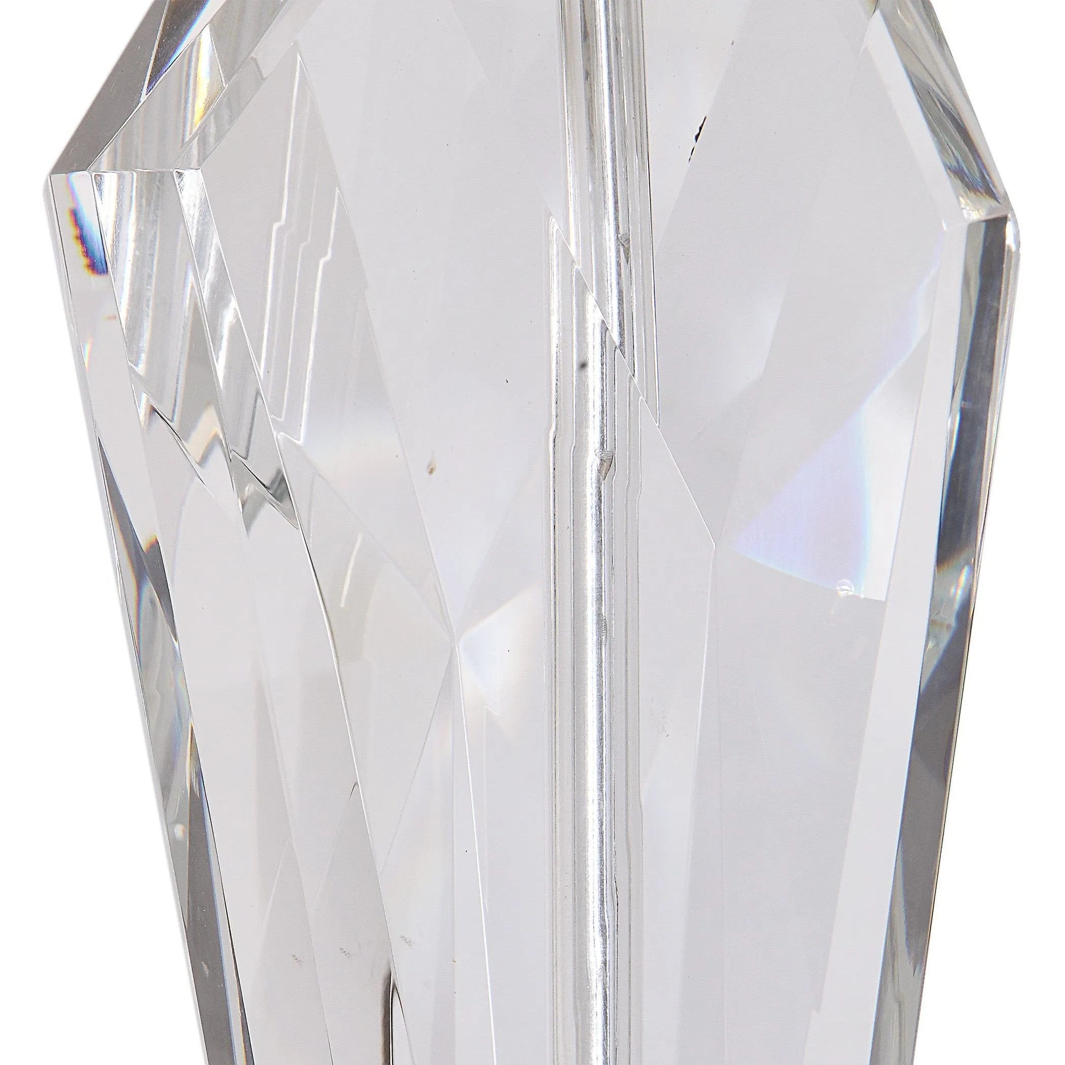 Cora Geometric Crystal Table Lamp