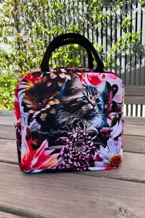 Cosmetic Insulated Travel Bag - Kitten Love