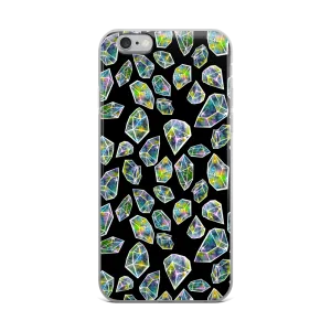 Cosmic Crystals iPhone Case