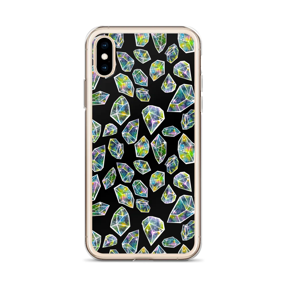 Cosmic Crystals iPhone Case