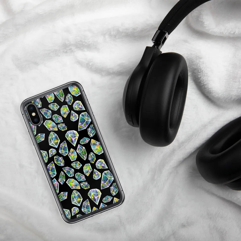 Cosmic Crystals iPhone Case