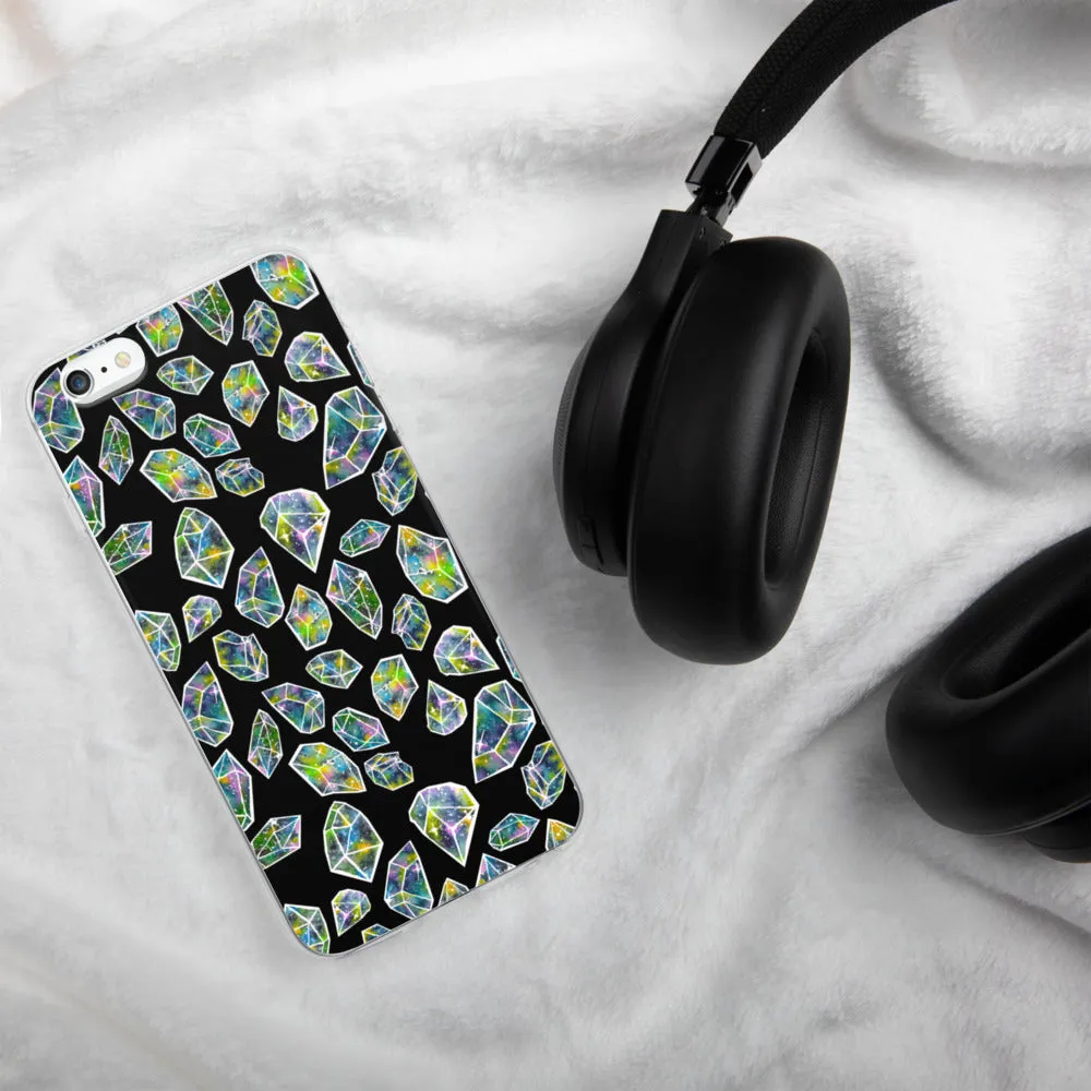 Cosmic Crystals iPhone Case