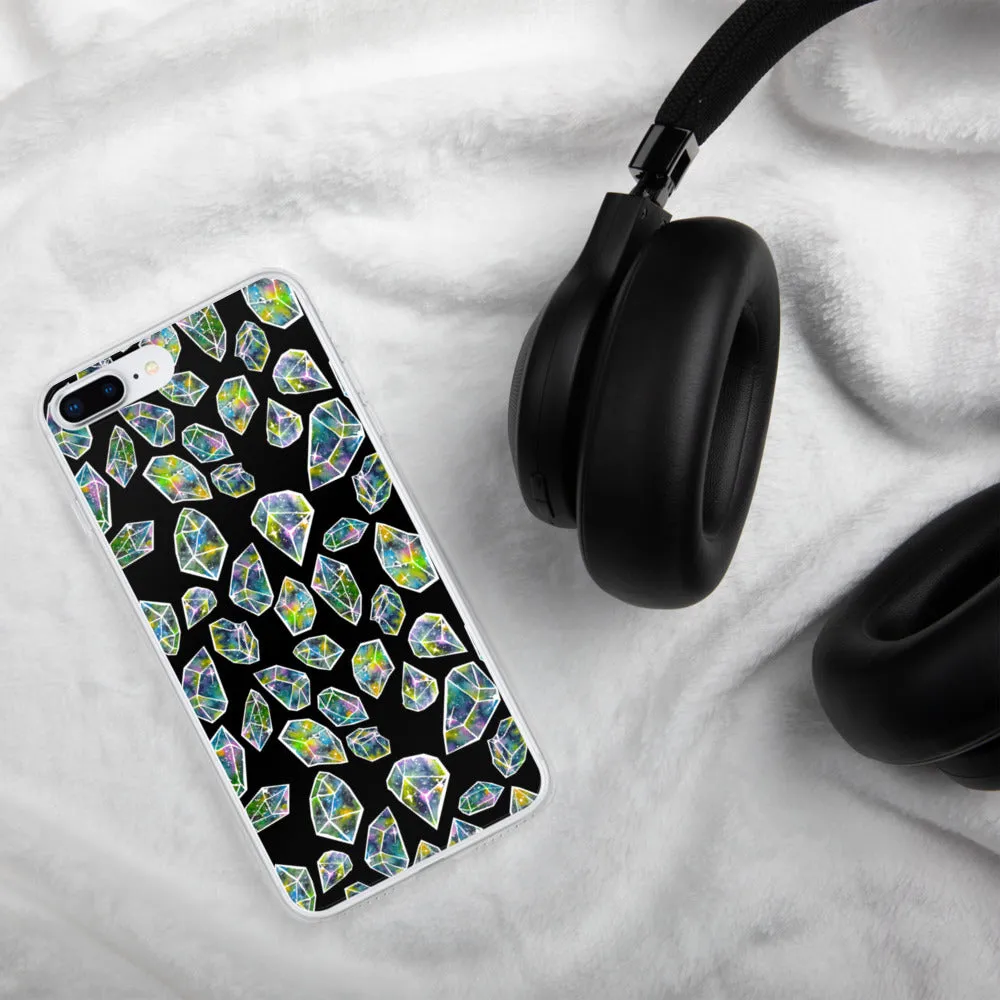 Cosmic Crystals iPhone Case