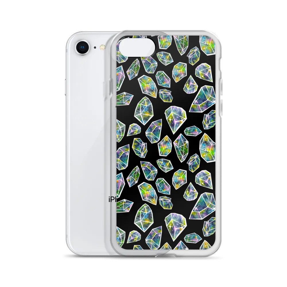 Cosmic Crystals iPhone Case