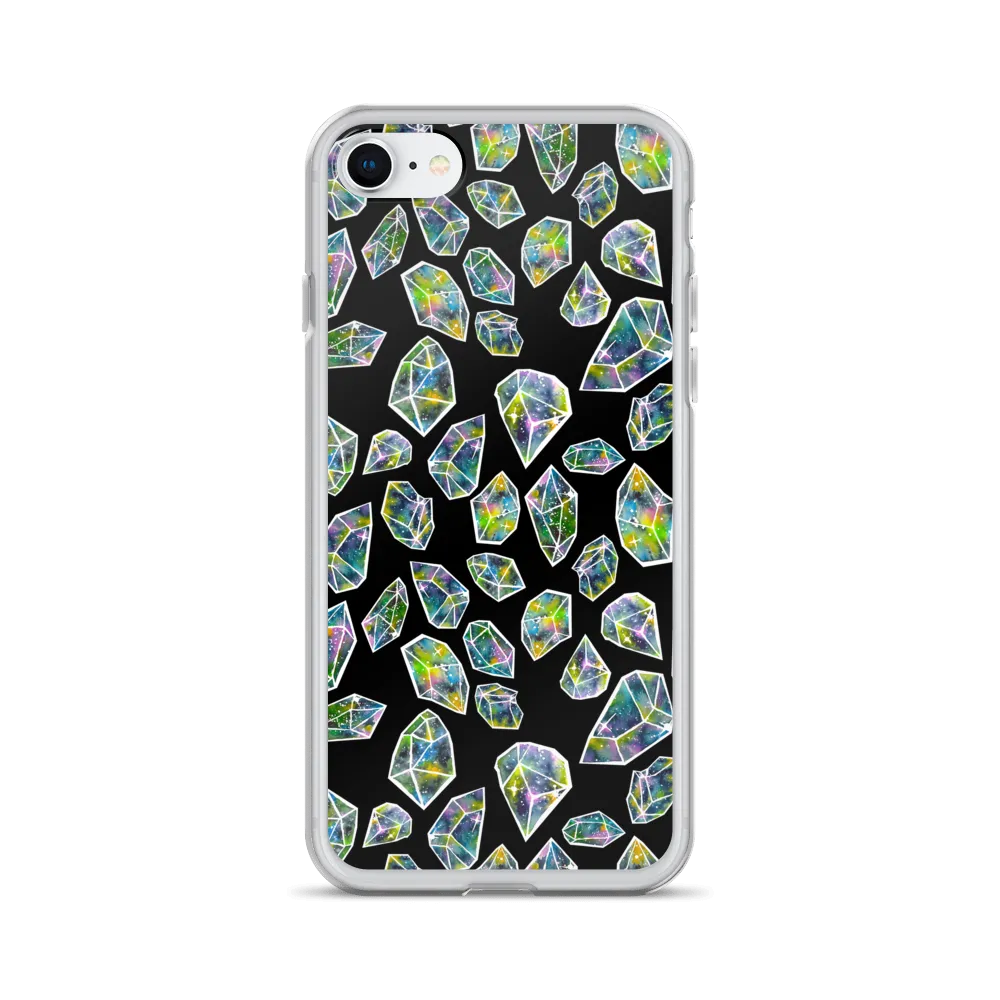 Cosmic Crystals iPhone Case