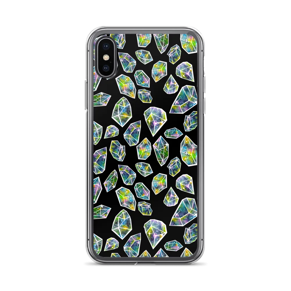 Cosmic Crystals iPhone Case