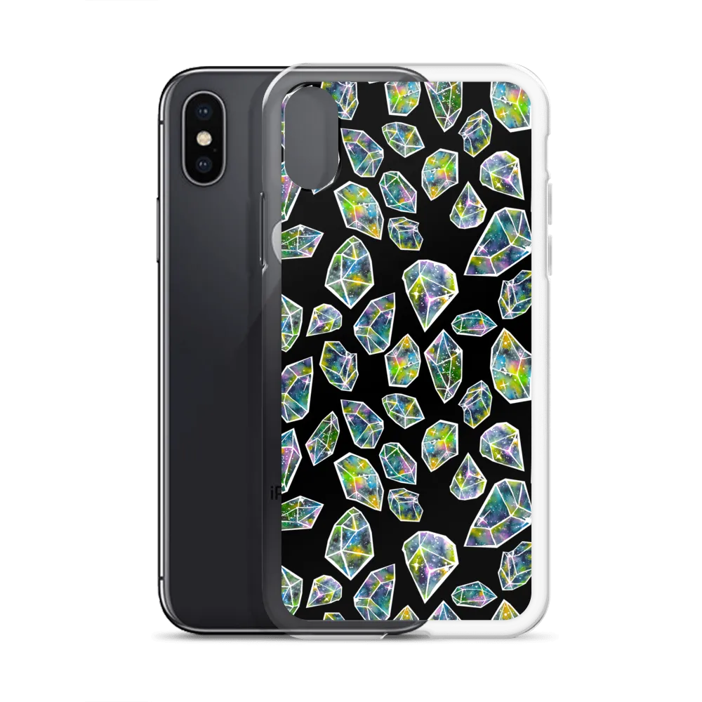 Cosmic Crystals iPhone Case