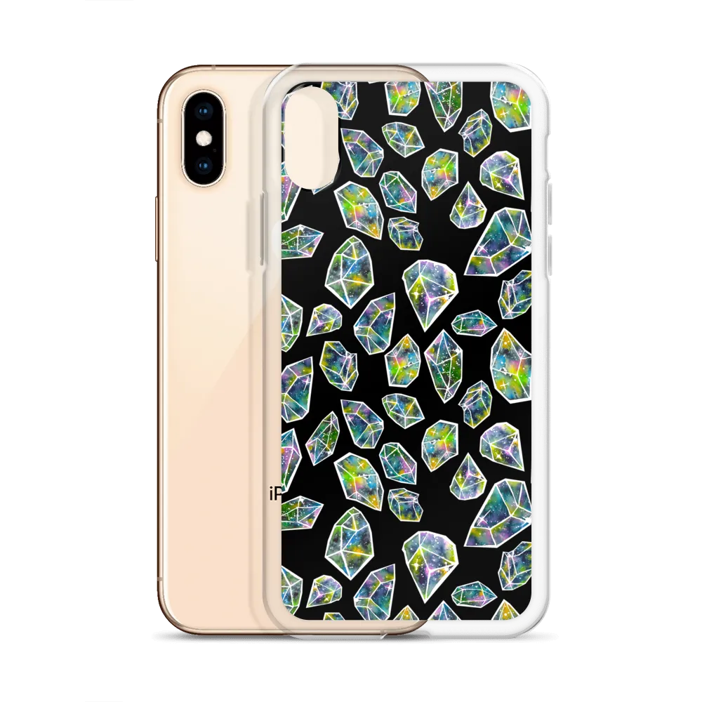 Cosmic Crystals iPhone Case