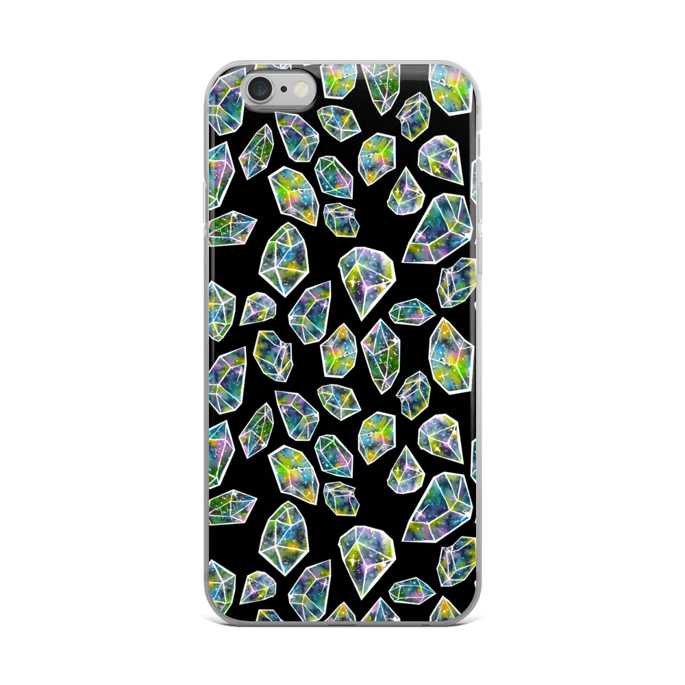 Cosmic Crystals iPhone Case