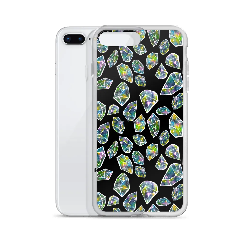 Cosmic Crystals iPhone Case