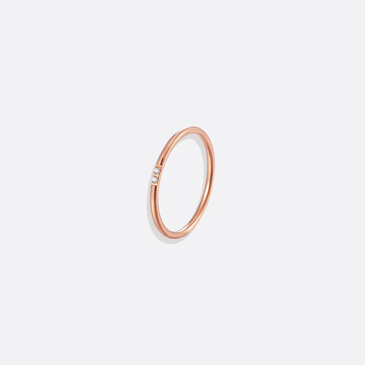 Dainty Diamonds Stacking Ring