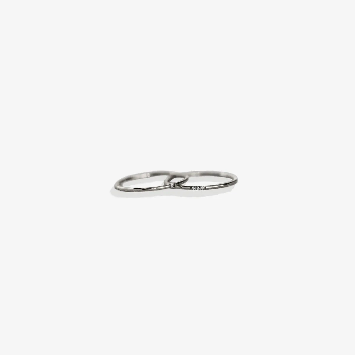 Dainty Diamonds Stacking Ring