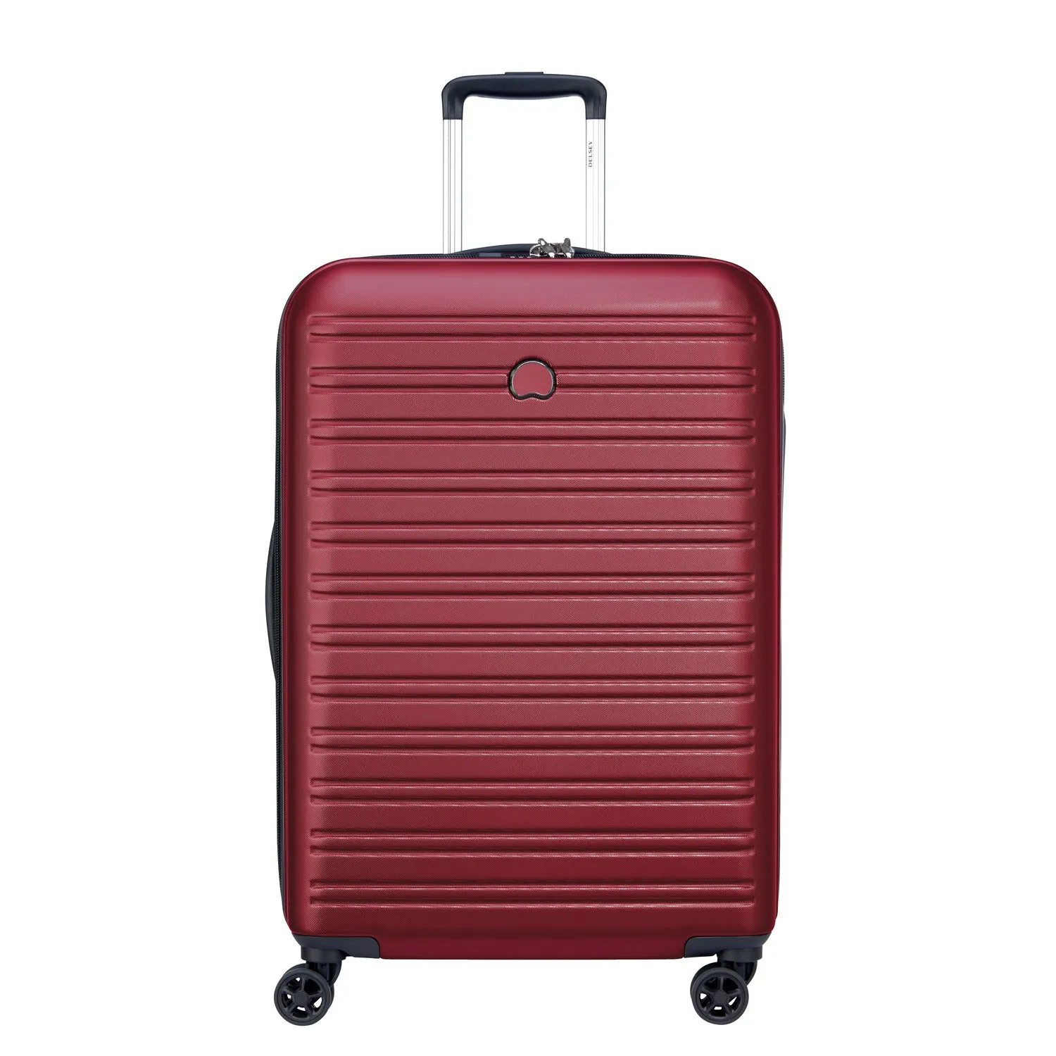 Delsey Segur 2.0 70cm Hardcase 4 Double Wheel Trolley Check-In Luggage Trolley Case Red - 00205882004