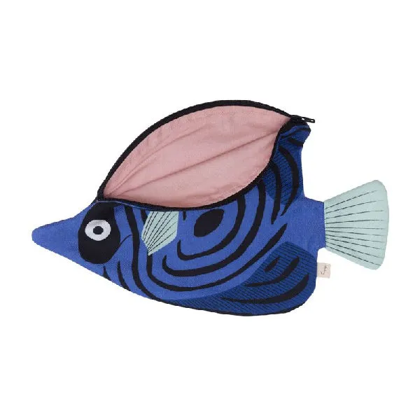 Don Fisher Australia Pencil Case – Blue Butterfly Fish