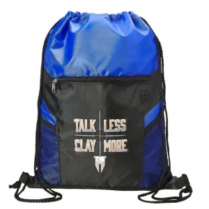 Drew McIntyre Talk Less Clay More Drawstring Bag